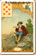 A blonde girl, Destin Antique Fortune telling cards