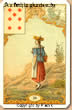 The turning point, Destin Antique fortune telling cards