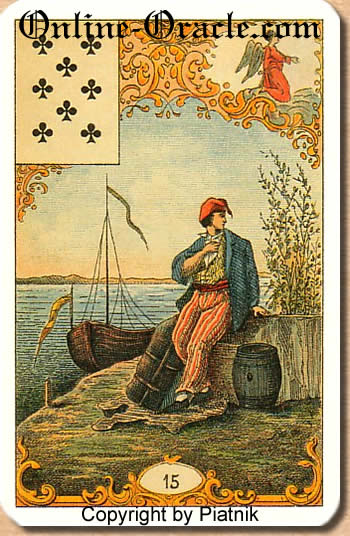 A good conclusion Destin Antique fortune telling cards with divination and cartomancy